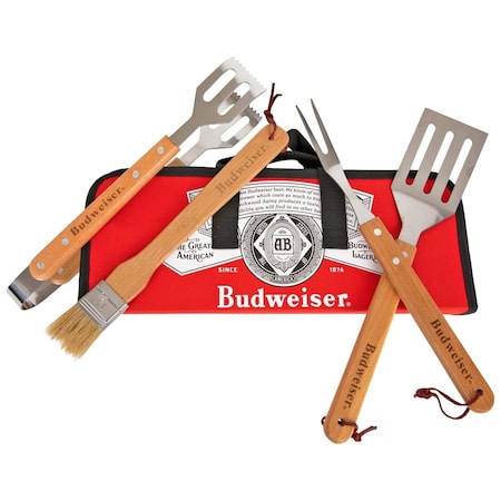 Budweiser Fabric Grill Set 828665